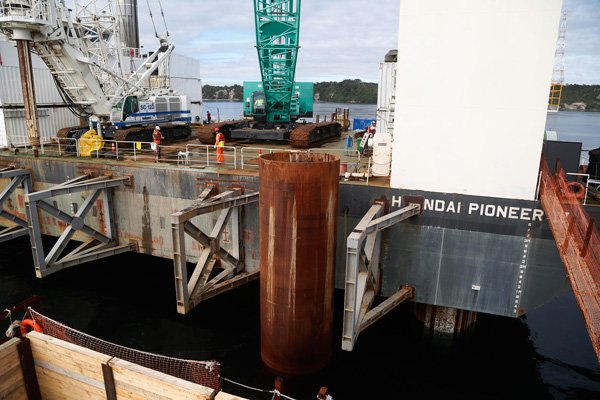 Hyundai acusa al MOP de no querer pagar costos del Puente Chacao y no seguirá con las obras