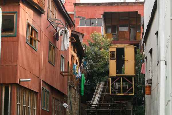 El ascensor Mariposas en 2017. Se lanzó licitación para su rediseño. Foto: Agencia Uno