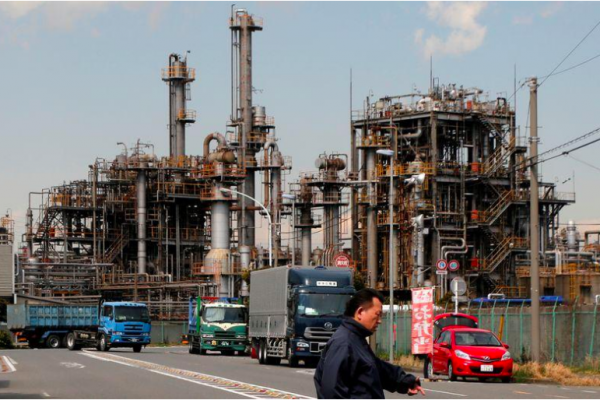 Actividad industrial en Japón se contrae más ante la caída de la producción