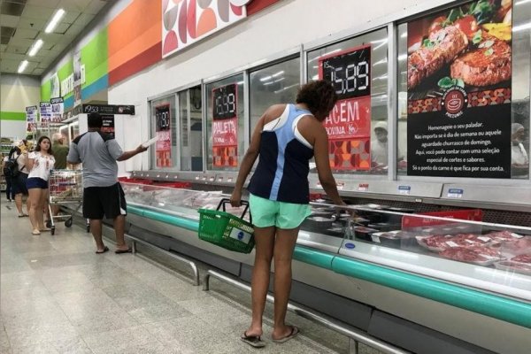 Inflación de Brasil en 2019 supera meta por precios de alimentos