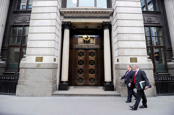 Las acciones de cinco mineras han escalado más de 10% en Londres desde que empezó el rally del cobre. Foto: Reuters