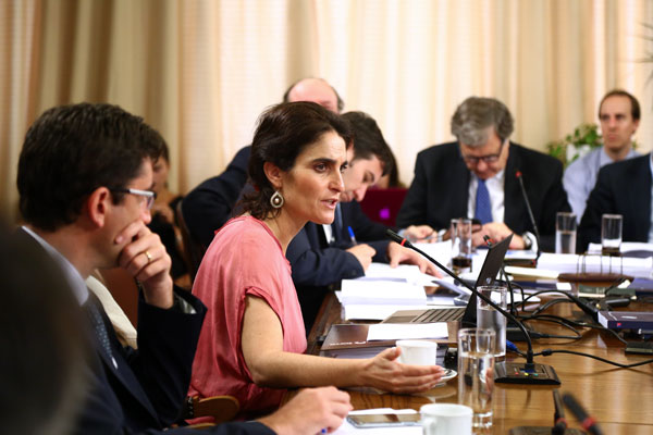 Por tercera jornada sesionó ayer la Comisión de Trabajo.