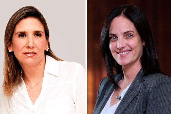 Carolina Menichetti, socia de MB Abogados, y Patricia Silberman, socia de Carey. Ambas coordinan el capítulo chileno de WIP.