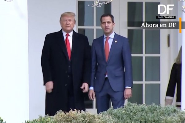 Ahora en DF: Donald Trump recibe a Juan Guaidó en la Casa Blanca