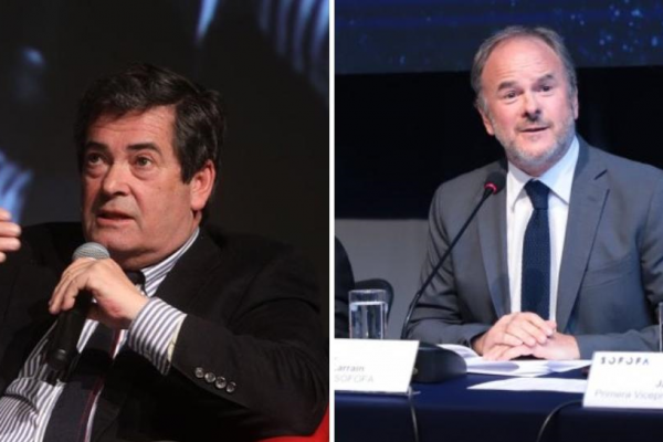 Juan Claro entra al debate constitucional y junto a Bernado Larraín llaman al sector empresarial a ser "protagonistas" del proceso y verlo como una "oportunidad"
