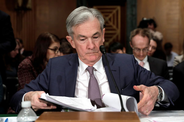 “Tendremos menos espacio para recortar”, dijo Jerome Powell ayer. Foto: Reuters