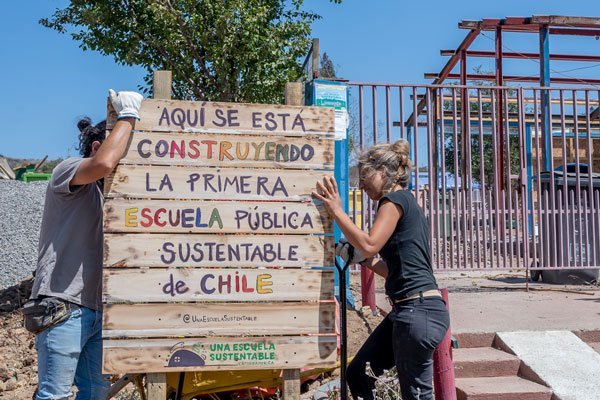 La escuela tendrá 12 paneles fotovoltaicos.