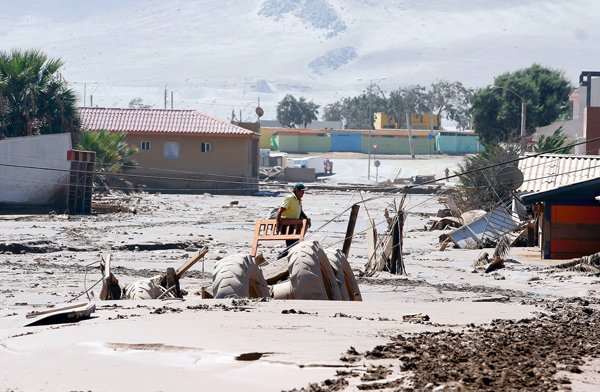 Aluviones ya han afectado a la infraestructura del país. Foto: Agencia Uno