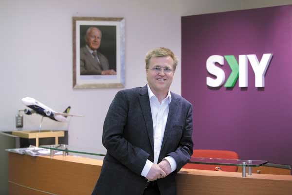 Holger Paulmann, CEO de Sky.