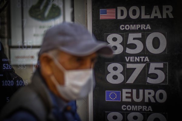 El cruce de monedas acumula una subida de $ 47 en lo que va de marzo. Foto: Agencia Uno