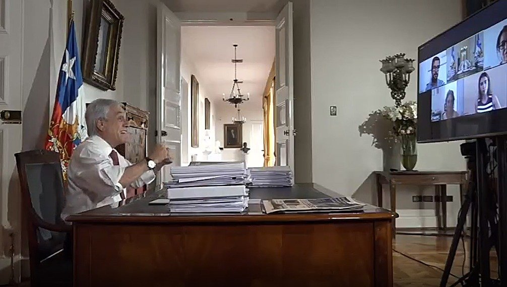 <p>Piñera al promulgar teletrabajo: “Es una ley oportuna que no significa estar disponibles las 24 horas”</p>