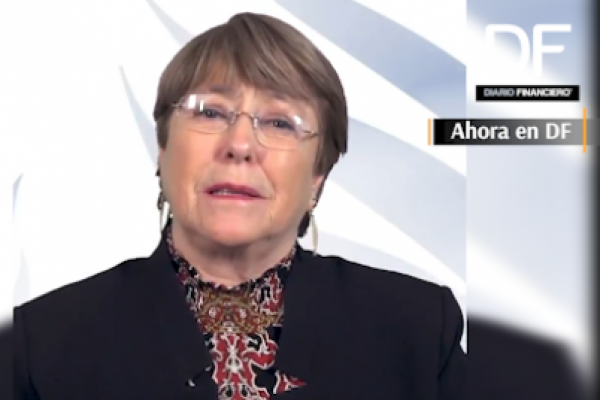 <p>Ahora en DF: Michelle Bachelet pide liberar a presos jóvenes y enfermos en medio de la pandemia del Covid-19</p>