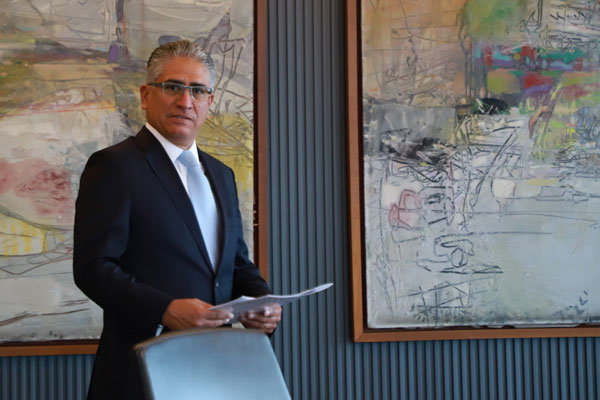 El CEO de Scotiabank Chile, Francisco Sardón. Foto: Julio Castro