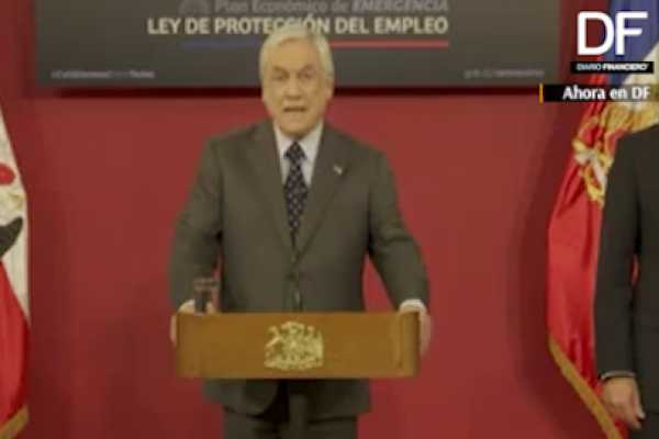 Ahora en DF: Presidente Sebastián Piñera promulga la Ley de Protección del Empleo