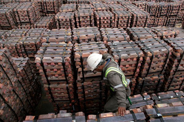 Estimaciones para el precio de la libra de cobre bajaron a US$ 2,15