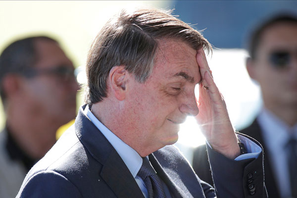 La mayoría de los gobernadores de la nación, incluyendo a sus aliados, se han distanciado públicamente de Bolsonaro.
