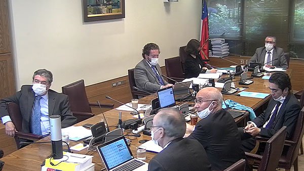 La discusión en la comisión de Hacienda contó con la presencia del ministro Ignacio Briones.