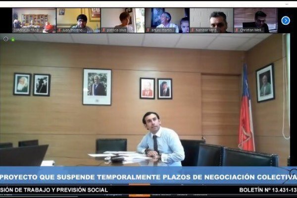 Postergación de negociaciones colectivas: comisión de Trabajo del Senado aprueba idea de legislar