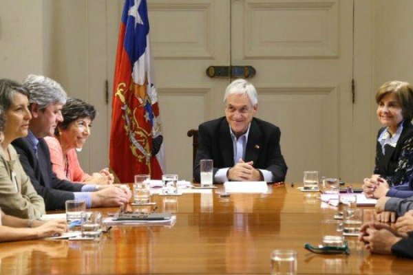 El consejo cuando se reunió en marzo con Piñera.