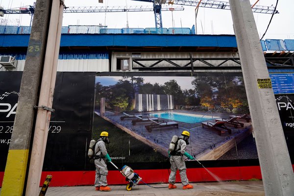 La empresa ha implementado un conjunto de medidas en sus obras.