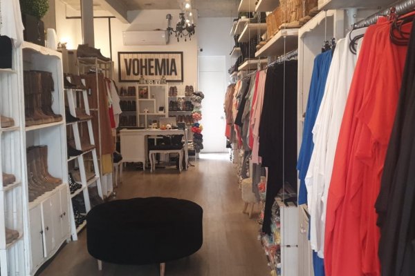 La tienda de Vohemia en Vitacura abrió la semana pasada.