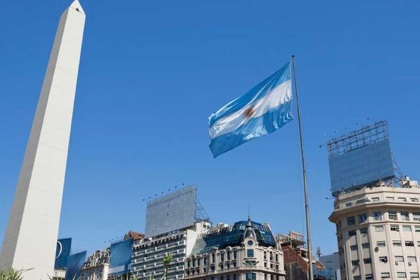 Bandera argentina.