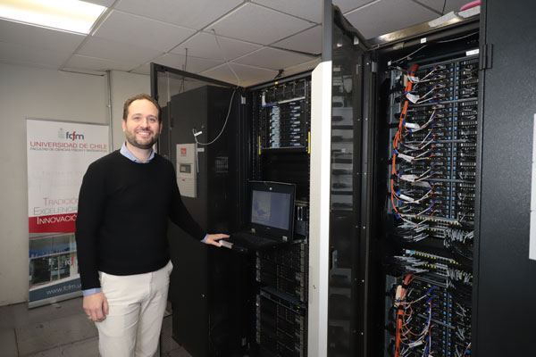 Ginés Guerrero, director ejecutivo del Laboratorio Nacional de Computación de Alto Rendimiento de la U. de Chile.