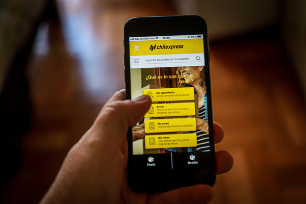 Chilexpress lanzó nueva modalidad de envíos sin contacto