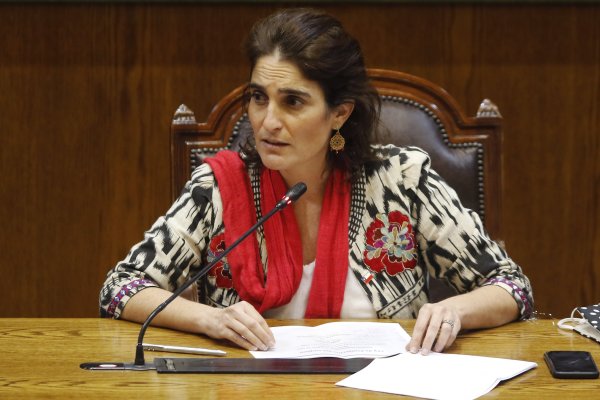 María José Zaldívar, Ministra del Trabajo y Previsión Social. Foto: Agencia Uno