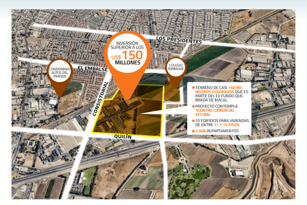 Peñalolén invalida permisos de proyecto que considera 15 torres y centro comercial