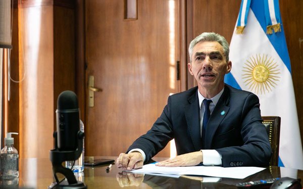 Mario Meoni, ministro de Transporte de Argentina.