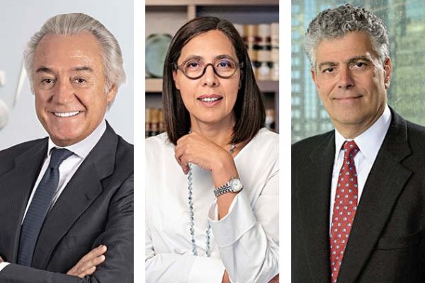 César Albiñana, Socio director de CMS Albiñana & Suárez de Lezo (España). Claudia Borrero, Socia PPU Colombia. Richard A. Chesley, Socio gerente DLA Piper (EEUU).