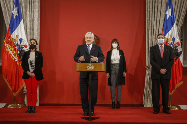 Presidente presentó ayer el proyecto. Foto: Agencia Uno