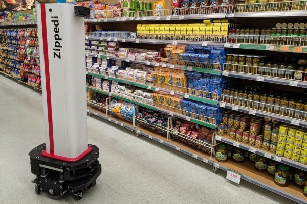 Zippedi trabaja de noche y en forma autónoma, chequeando precios y el stock en supermercados.