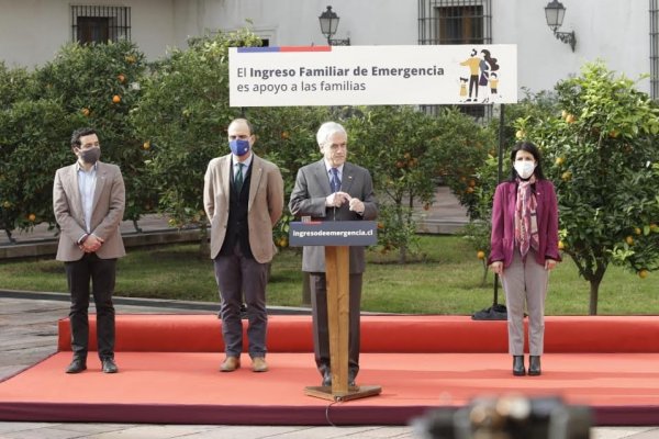 Piñera informa nuevo pago de ingreso de emergencia y ratifica pronto anuncio para clase media