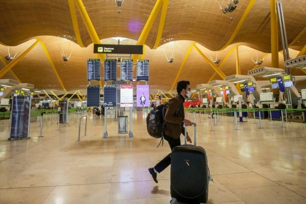 Aeropuerto de Barajas en Madrid, foto de Reuters