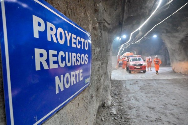 Codelco suspende construcción de proyecto Nuevo Nivel Mina de División El Teniente