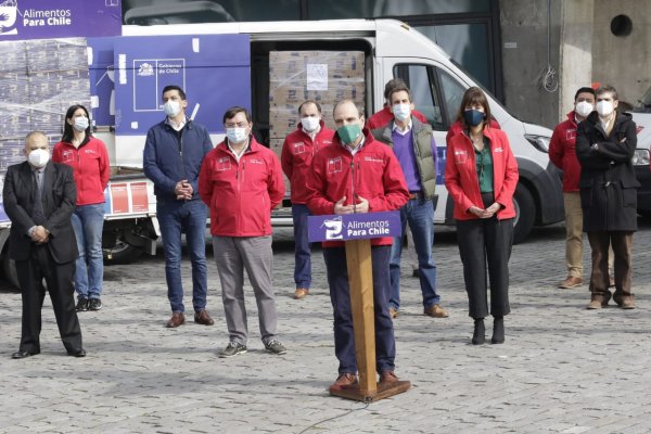 El ministro de Desarrollo Social anunció la segunda fase del plan de entrega de cajas de alimentos.