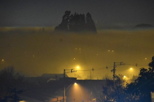 Contaminación ambiental en Temuco: Foto Archivo Agencia Uno.