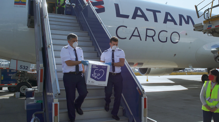 <p>El programa de Latam para transporte de insumos médicos y células madre en medio de la pandemia</p>