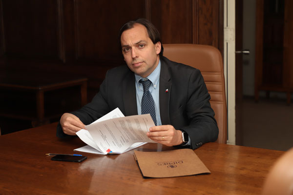 El director de Presupuestos, Matías Acevedo, destacó ejecución del MOP. Foto: Archivo