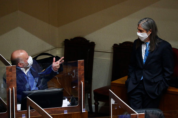 Presidente de la comisión de Trabajo del Senado, Juan Pablo Letelier (PS). Foto: Agencia Uno