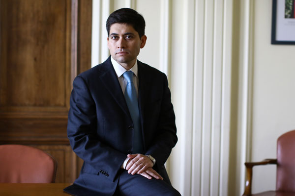 .Hermann González, coordinador macroeconómico de Clapes UC y exjefe de asesores del Ministerio de Hacienda. Foto: José Montenegro