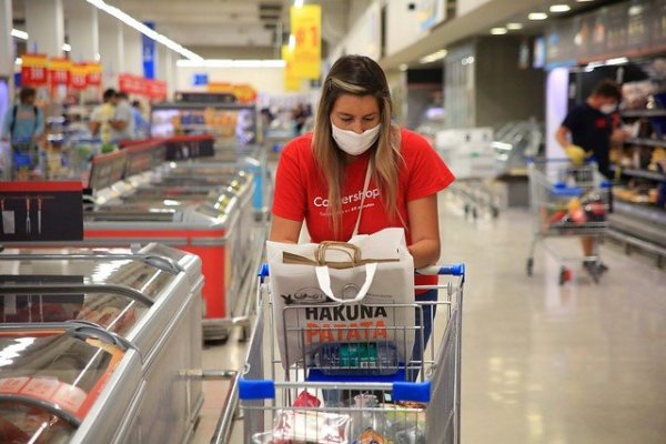 Walmart había intentado adquirir Cornershop, pero la operación se cayó. Foto: Agencia Uno.