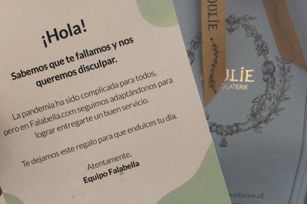 “Sabemos que fallamos”: Falabella se disculpa por retrasos en sus despachos