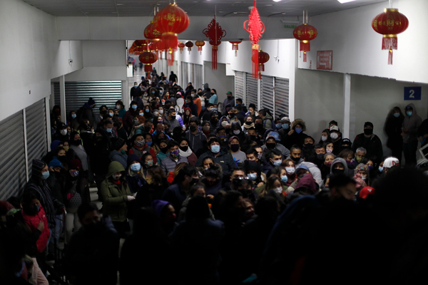 La multa para el mall chino puede llegar a $ 50 millones. Foto: Agencia Uno