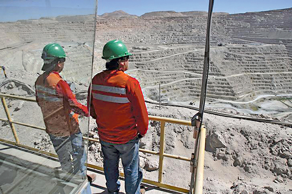 Escondida es la principal faena en producción de cobre del mundo.