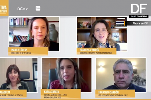 <p>Karla Zapata, Premio Ejecutiva 2020: "Las mujeres somos buenas para sacar adelante a una empresa en momentos complejos"</p>