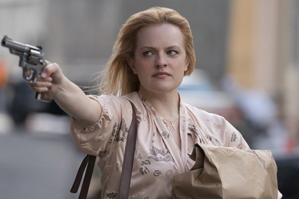 Elizabeth Moss, una de las protagonistas de Las reinas del crimen (HBO)