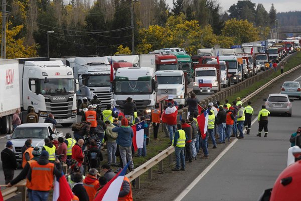 Las movilizaciones responden a la inquietud por los actos de violencia en el sur. Foto: Agencia Uno